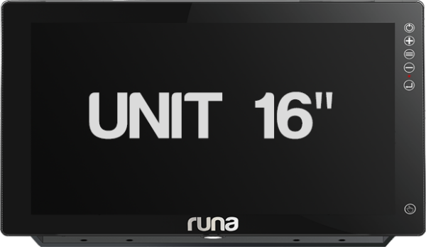 Runa Aquarius 16 - large Garmin monitor