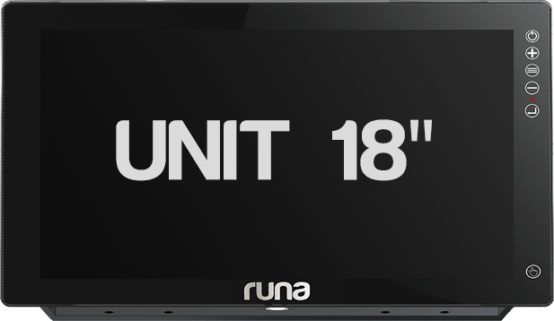 Runa Aquarius 18 - monitor for garmin